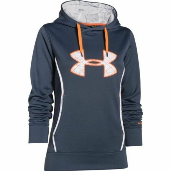 under armour men's ua storm caliber big logo hoodie